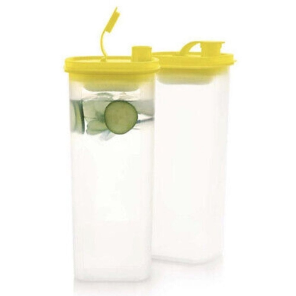 Tupperware Slimline Pitcher with strainer - Set of 2